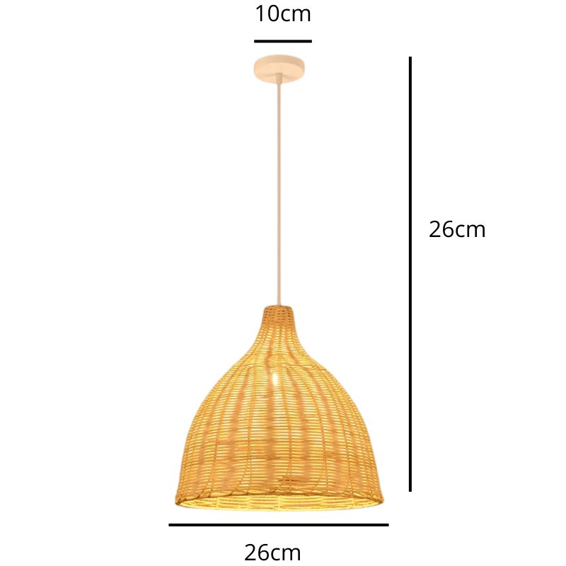 Suspension Salon Bambou Élégance Naturelle