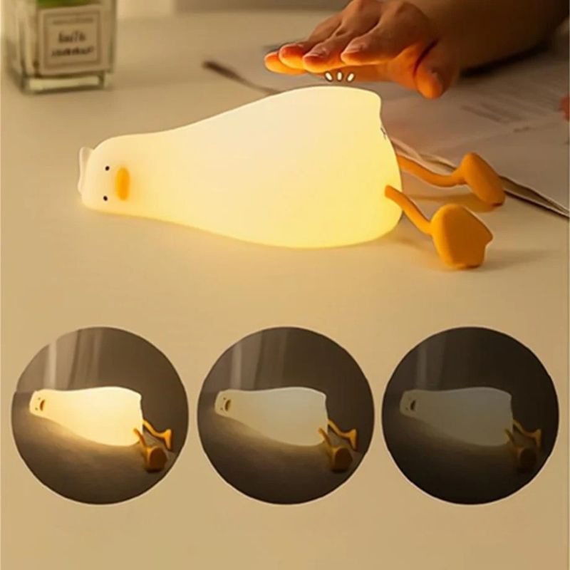 Veilleuse Canard LED En Silicone