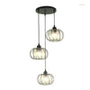 Suspension Escalier Triple Globe