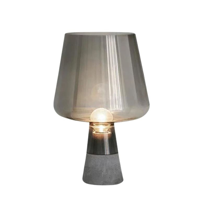 Lampe De Table Style Verrerie Sombre