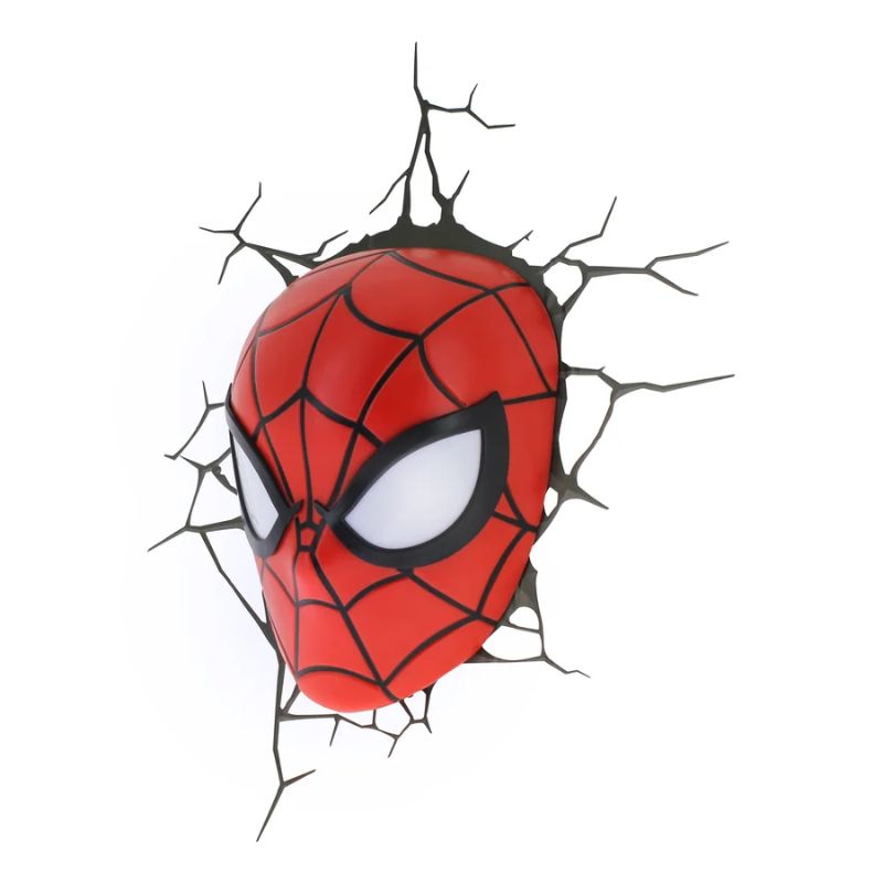 Applique Murale Enfant Spiderman Veilleuse 3D