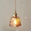 Suspension Vintage Créative En Verre Effet Artisanal