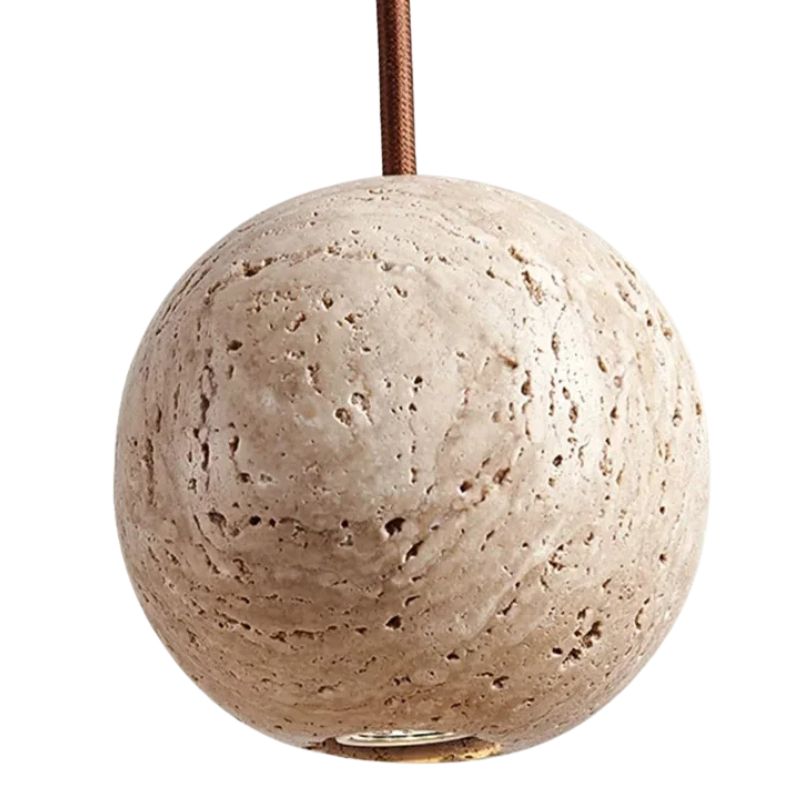 Suspension Salle À Manger En Travertin Naturel Élégant