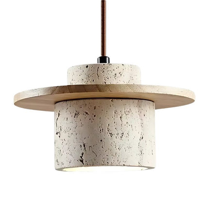 Suspension Chambre Style Rétro en Pierre Naturelle