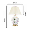 Lampe De Table LED Design Floral