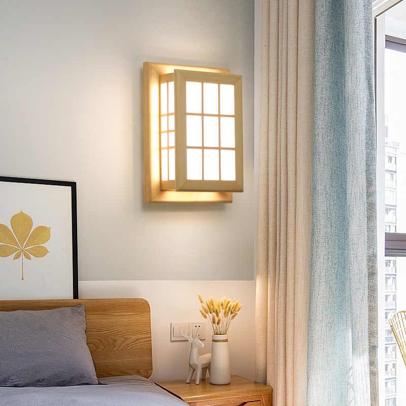 Applique Murale Vintage En Bois Massif Style Chic