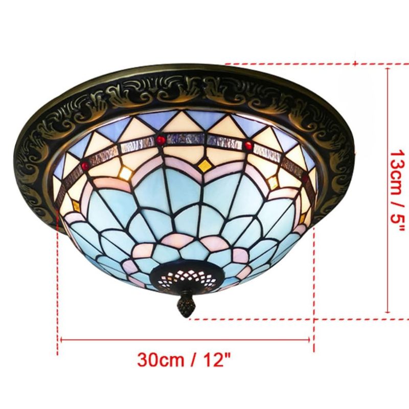 Lampe Tiffany Suspensions Turques Élégantes