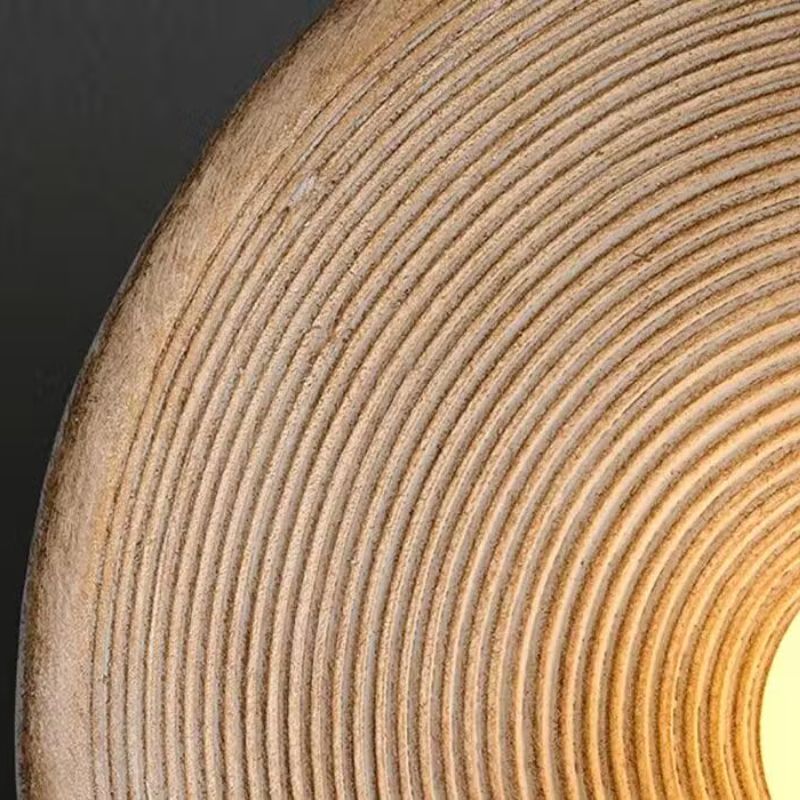 Applique Murale Circulaire Style Naturel