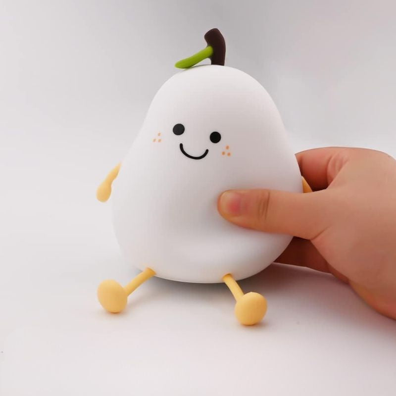 Lampe De Nuit Enfant Poire Avec Couleurs Changeantes