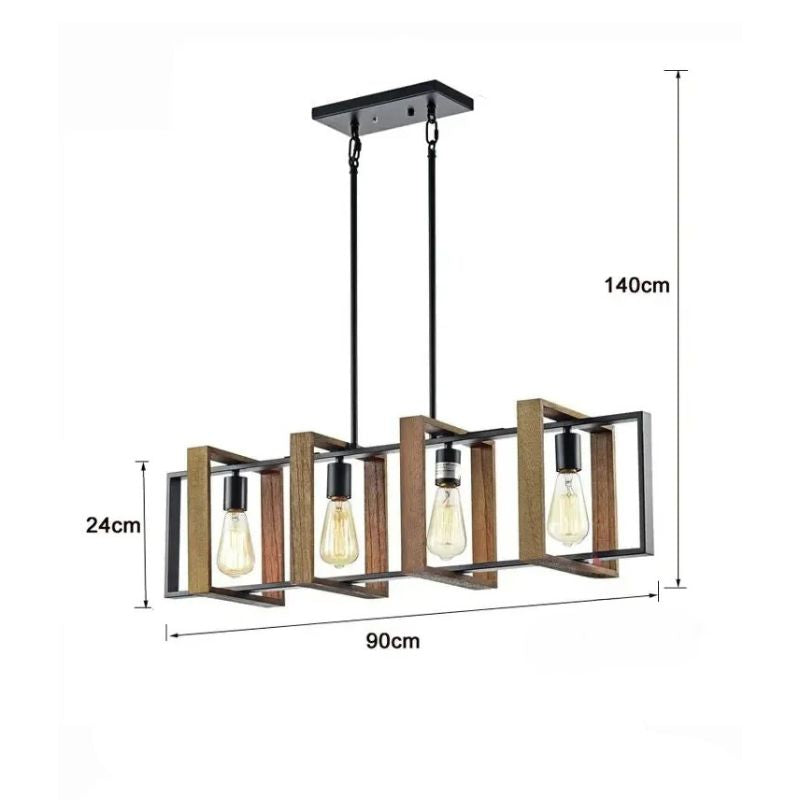 Suspension Vintage Style Industriel Chic
