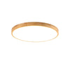 Plafonnier LED en Bois Style Nordique
