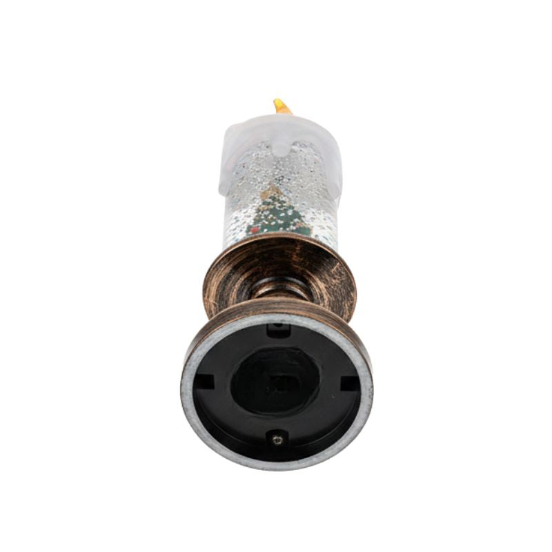 Lampe De Table Bougie De Noël Avec Sapin Lumineux