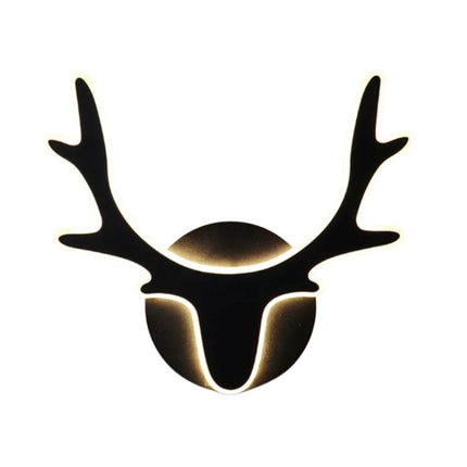 Lampe Murale Tête De Cerf LED Design Scandinave