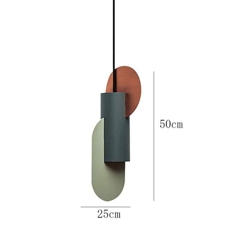 Suspension Salon Couleurs Tendres Stylées