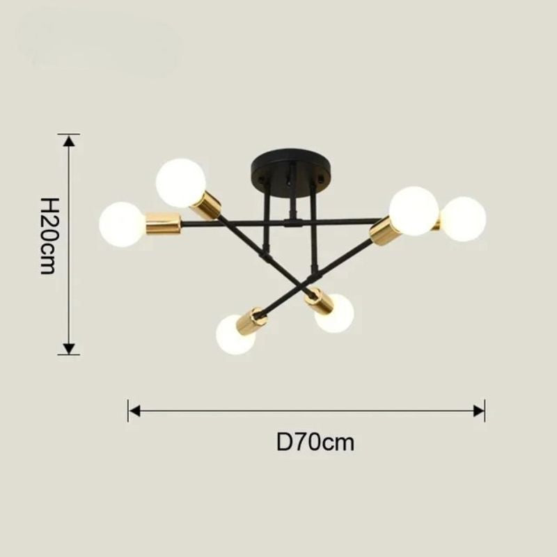 Suspension Salle De Bain LED Style Scandinave Raffiné