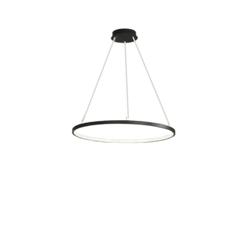 Suspension Chambre Anneau LED Élégante