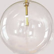 Suspension Moderne en Forme de Boule Transparente