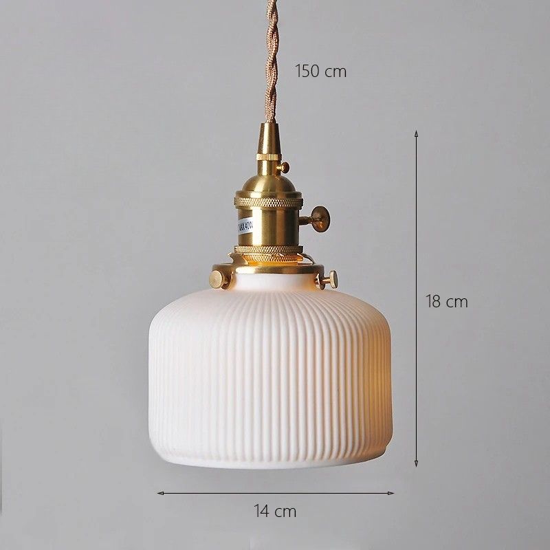 Suspension Japonaise Artisanale En Céramique Fine