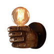 Applique Murale Industrielle Design Poing Sculpté