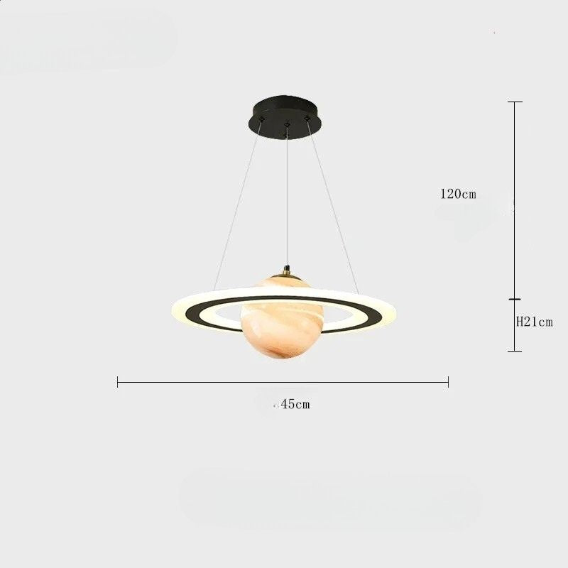 Suspension Chambre Planète Acrylique