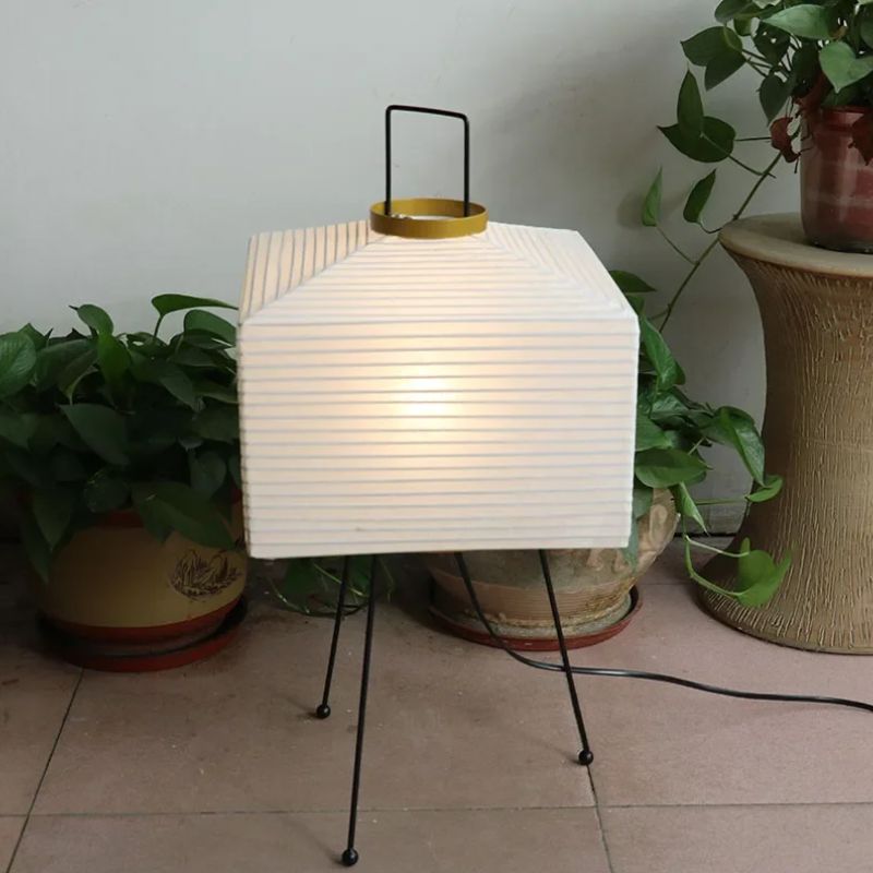 Lampe Japonaise En Papier Riz Pour Décor Zen