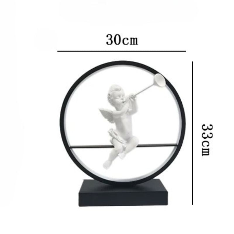 Lampe De Chevet Sculptée Avec Éclat Féérique