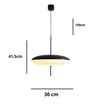 Suspension Minimaliste Design LED