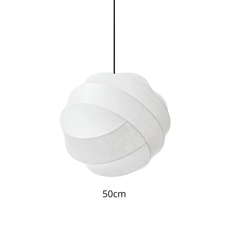 Suspension Japonaise Boule Papier Sculpturale