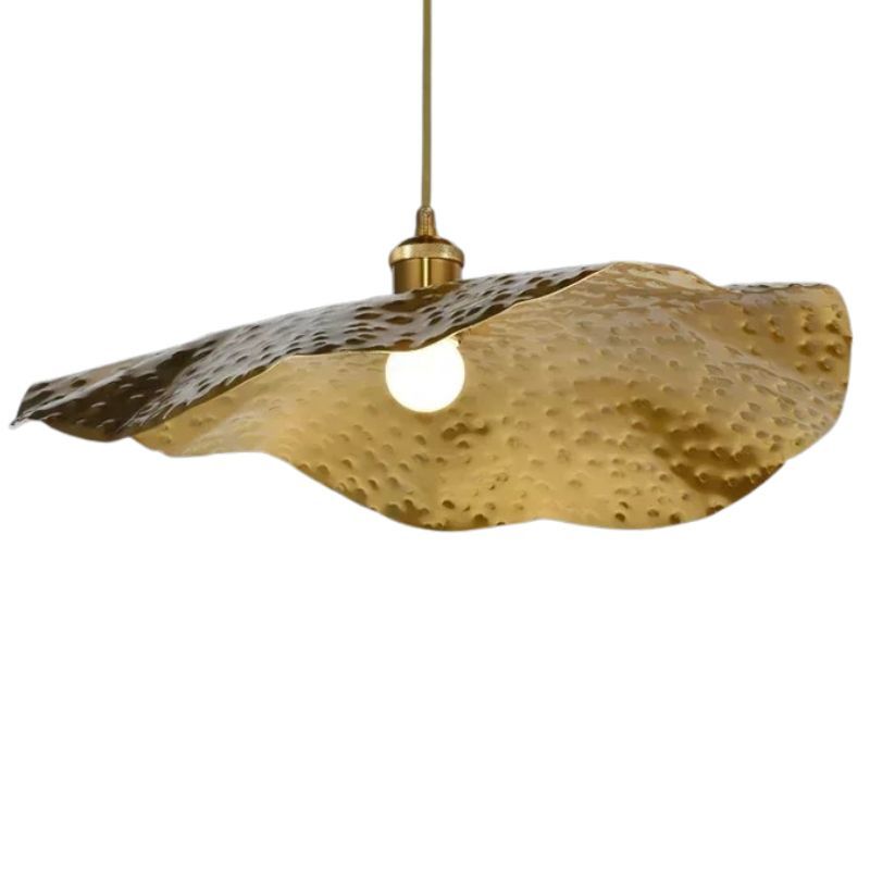 Suspension Escalier Lotus Dorée Style Intemporel