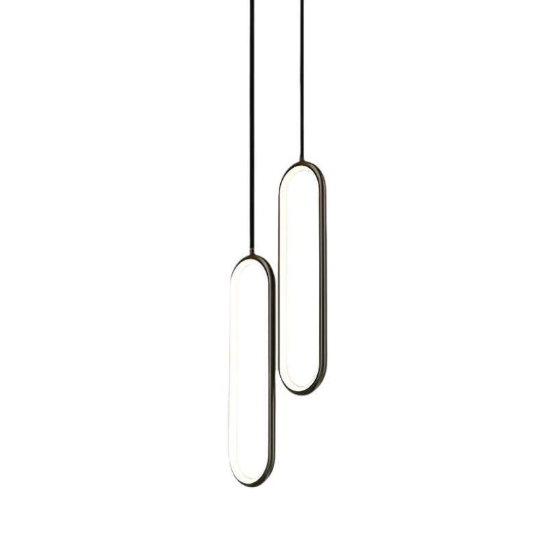 Suspension Escalier Éclairage Nordique Minimaliste