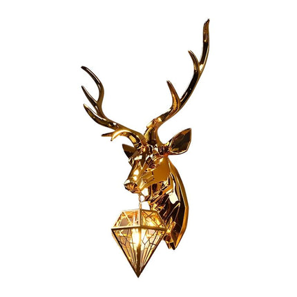 Applique Murale Chambre Silhouette Cerf En Bois