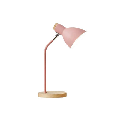 Lampe De Bureau En Bois Massif Élégant