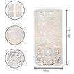 Lampe De Table LED Design Scandinave En Métal Décoré