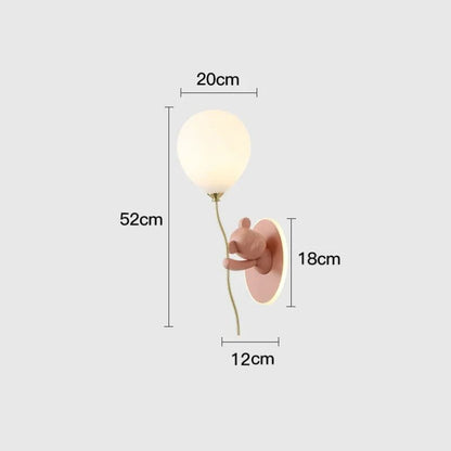 Applique Murale Enfant Ballon Fantaisie Moderne