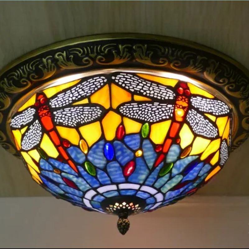 Lampe Tiffany Charme Antique Intemporel