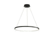 Suspension Chambre Anneau LED Élégante