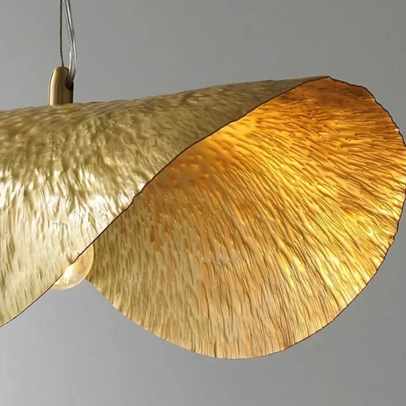 Suspension Escalier Lotus Dorée