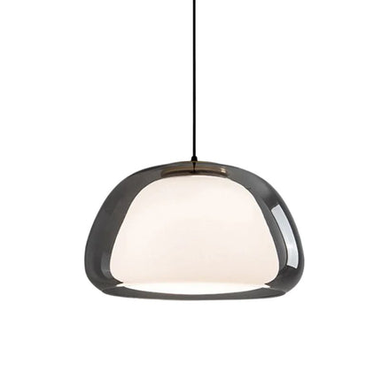 Suspension Salle À Manger Double Verre Raffinée