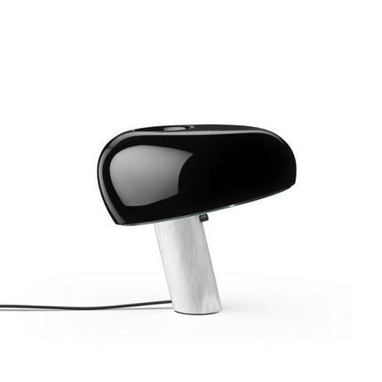 Lampe Design Champignon En Verre Marbré