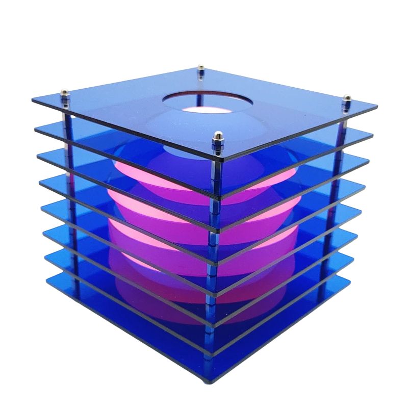 Lampe De Table En Acrylique Avec Éclairage LED Rechargeable