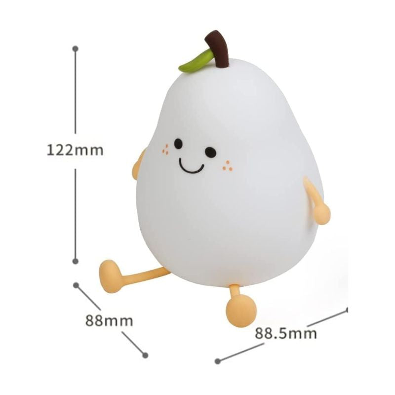 Lampe De Nuit Enfant Poire Avec Couleurs Changeantes