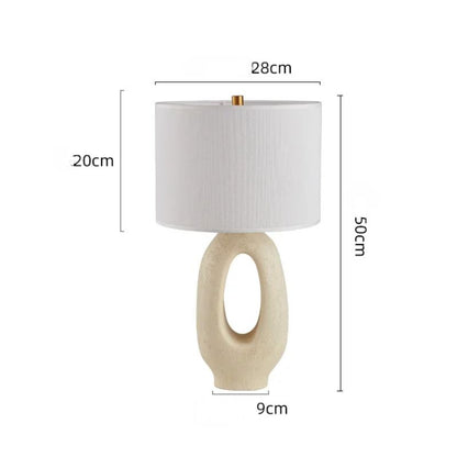 Lampe Japonaise De Table En Résine