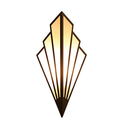 Applique Murale Escalier Design Éventail LED