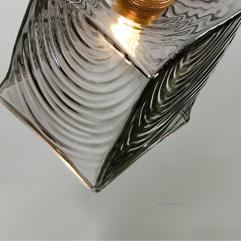 Suspension Vintage Cristal Éclat Rétro Élégant