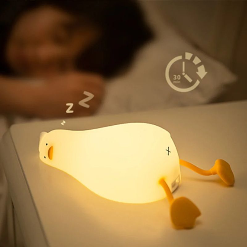 Veilleuse Canard LED En Silicone