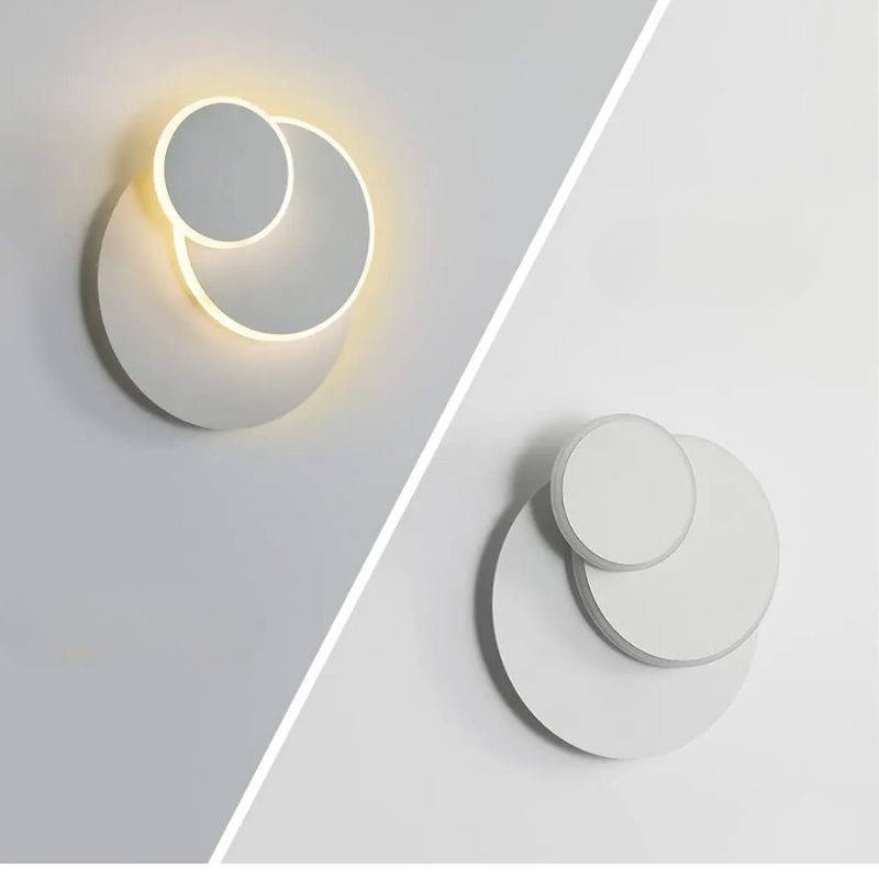 Applique Murale Scandinave Tendance Avec Effet Éclipse