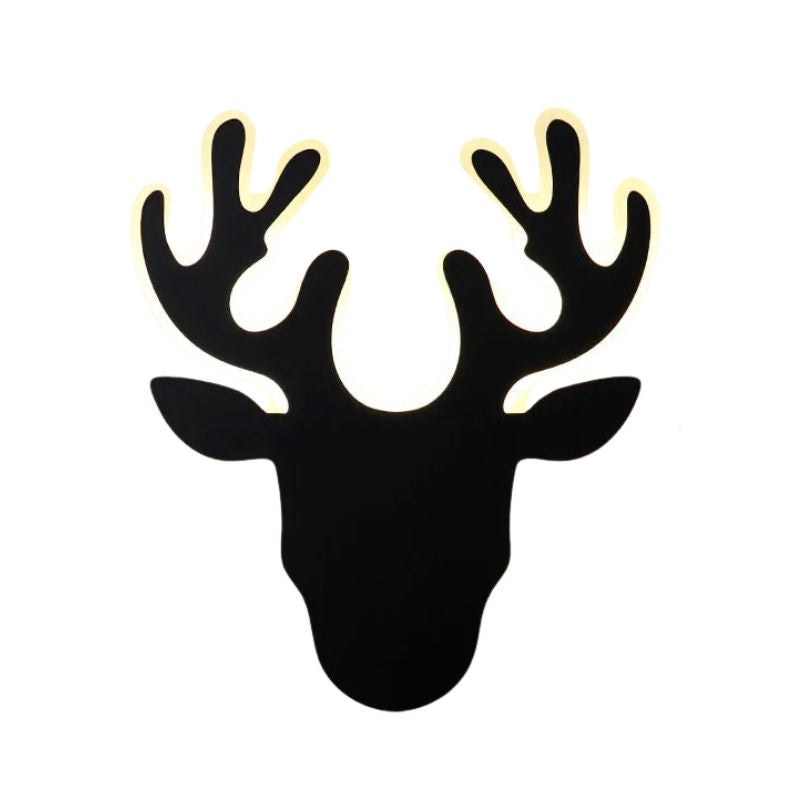 Applique Murale LED Cerf En Acrylique