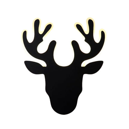 Applique Murale LED Cerf En Acrylique