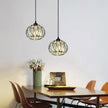 Suspension Moderne Effet Lumière Cristal