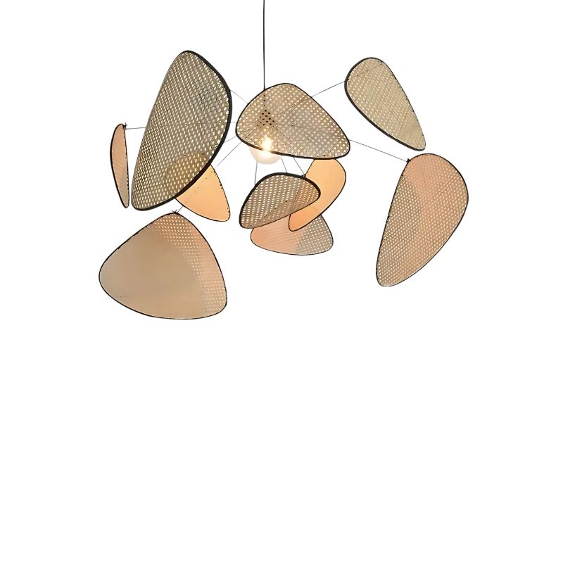 Suspension Japonaise en Rotin Style Raffiné